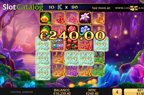 Οθόνη5. Crystal Garden Κουλοχέρης
