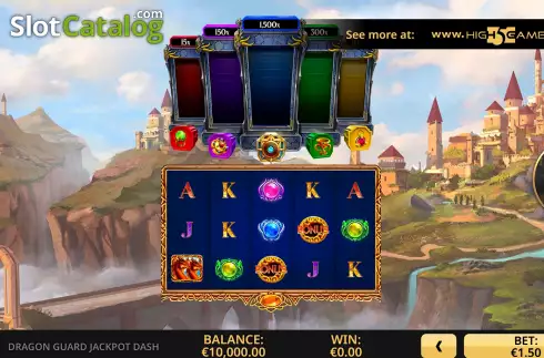 Οθόνη3. Dragon Guard Jackpot Dash Κουλοχέρης
