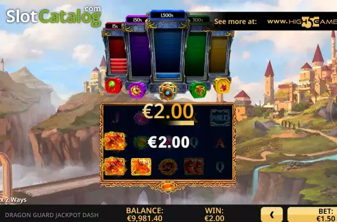 Οθόνη4. Dragon Guard Jackpot Dash Κουλοχέρης