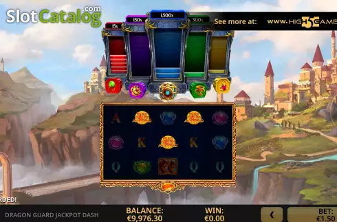 Οθόνη6. Dragon Guard Jackpot Dash Κουλοχέρης