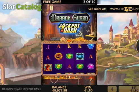 Οθόνη8. Dragon Guard Jackpot Dash Κουλοχέρης
