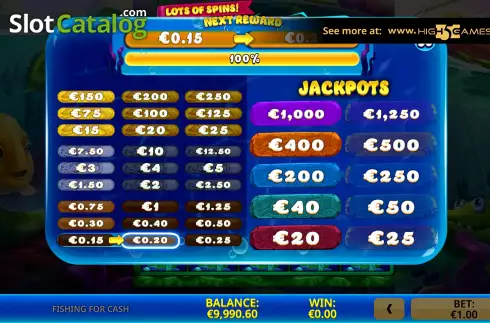 Οθόνη7. Fishing for Cash Κουλοχέρης