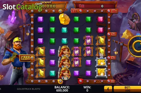 Οθόνη2. Goldstruck Blasts! Κουλοχέρης