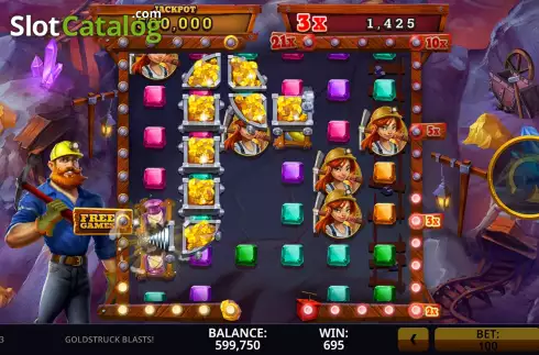 Οθόνη6. Goldstruck Blasts! Κουλοχέρης
