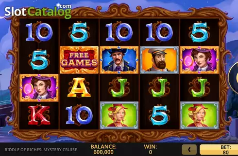 Οθόνη3. Riddle of Riches: Mystery Cruise Κουλοχέρης