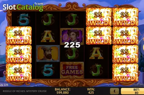 Οθόνη4. Riddle of Riches: Mystery Cruise Κουλοχέρης
