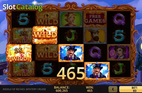 Οθόνη5. Riddle of Riches: Mystery Cruise Κουλοχέρης
