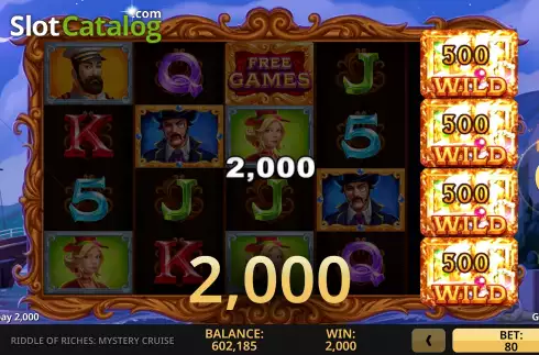 Οθόνη6. Riddle of Riches: Mystery Cruise Κουλοχέρης