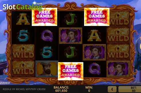 Οθόνη7. Riddle of Riches: Mystery Cruise Κουλοχέρης