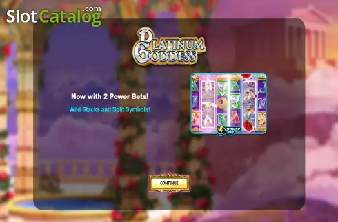 Οθόνη2. Platinum Goddess Power Bet Κουλοχέρης 