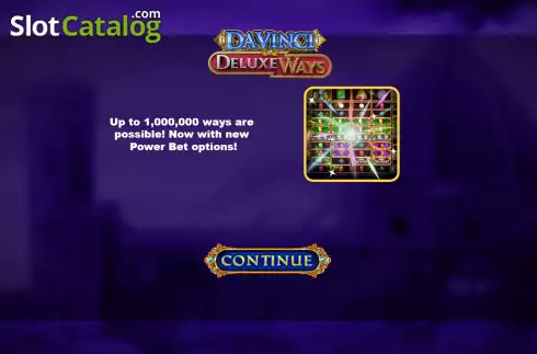 Οθόνη2. Da Vinci DeluxeWays Κουλοχέρης