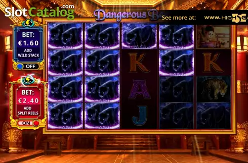 Οθόνη4. Dangerous Beauty Jackpot Κουλοχέρης