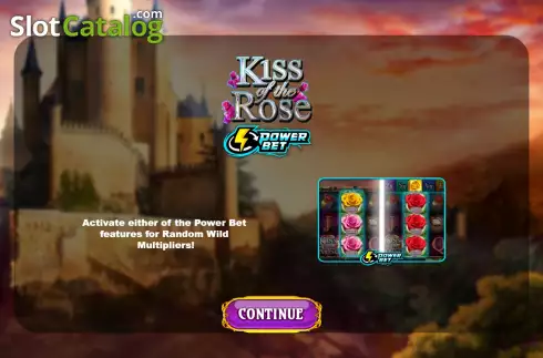 Οθόνη2. Kiss Of The Rose (Power Bet) Κουλοχέρης 