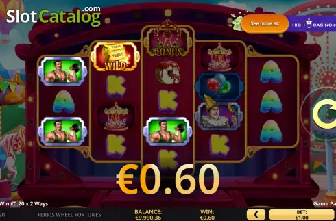 Οθόνη5. Ferris Wheel Fortunes Κουλοχέρης
