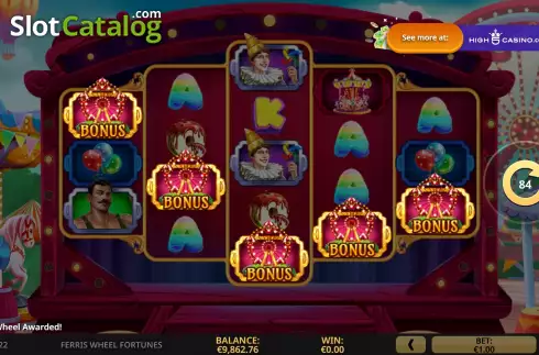 Οθόνη8. Ferris Wheel Fortunes Κουλοχέρης