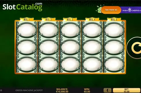 Οθόνη3. Green Machine Deluxe Jackpot Κουλοχέρης