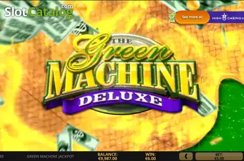 Οθόνη8. Green Machine Deluxe Jackpot Κουλοχέρης