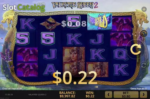 Οθόνη3. Valkyrie Queen 2 Κουλοχέρης 