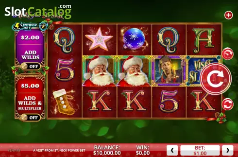 Οθόνη2. A Visit From St. Nick Power Bet Κουλοχέρης