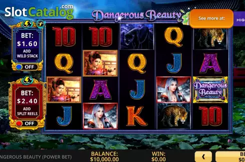 Οθόνη2. Dangerous Beauty Power Bet Κουλοχέρης