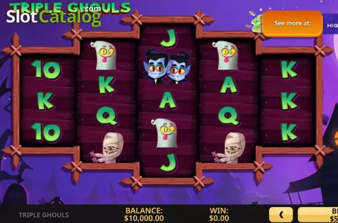 Οθόνη2. Triple Ghouls Κουλοχέρης