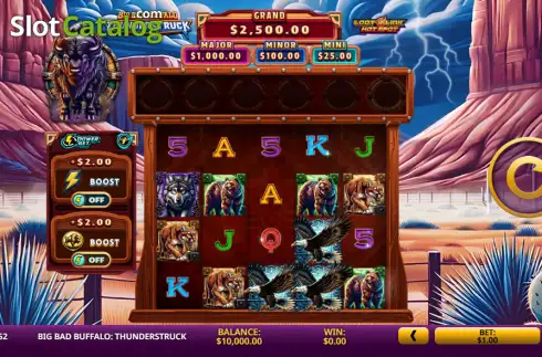 Οθόνη2. Big Bad Buffalo: Thunderstruck Κουλοχέρης