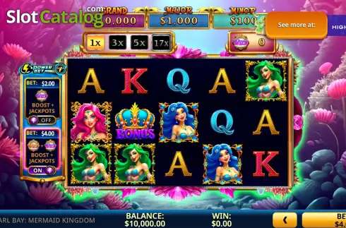 Οθόνη2. Pearl Bay: Mermaid Kingdom Κουλοχέρης