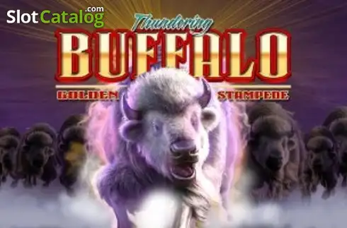 Thundering Buffalo: Golden Stampede Λογότυπο