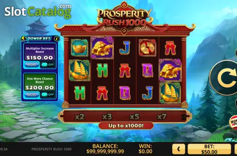 Οθόνη2. Prosperity Rush 1000 Κουλοχέρης 