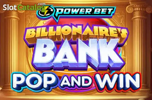 Billionaire's Bank Pop and Win Λογότυπο Billionaire's Bank Pop and Win Λογότυπο