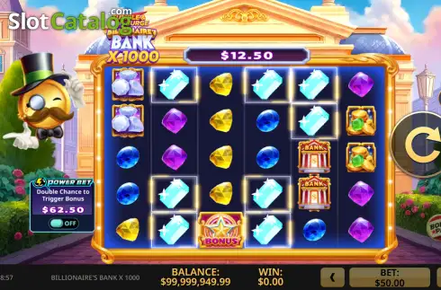 Οθόνη3. Billionaire's Bank X 1000 Κουλοχέρης