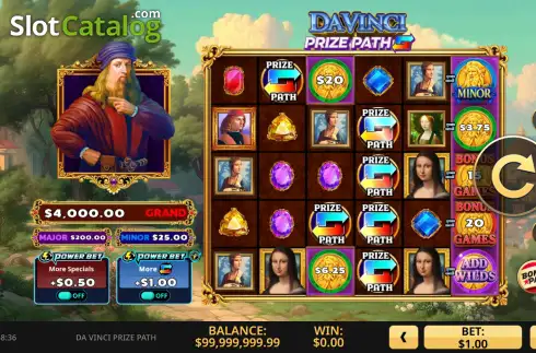 Οθόνη2. Da Vinci Prize Path Κουλοχέρης