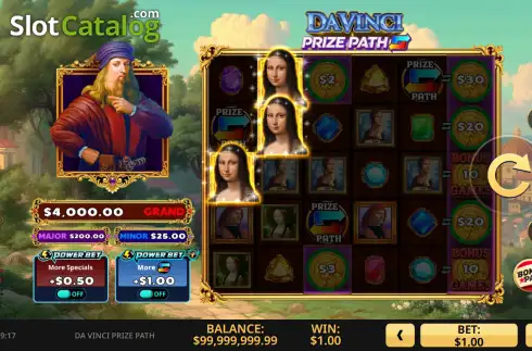 Οθόνη3. Da Vinci Prize Path Κουλοχέρης