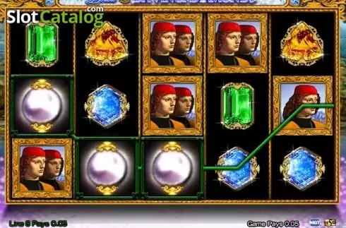 Οθόνη3. Double Da Vinci Diamonds Κουλοχέρης