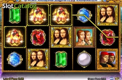 Οθόνη4. Double Da Vinci Diamonds Κουλοχέρης