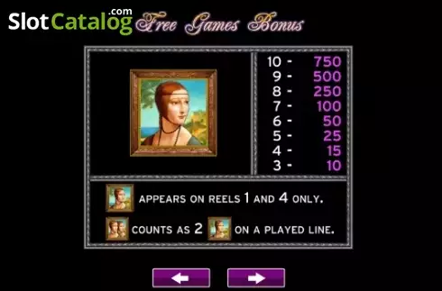 Οθόνη7. Double Da Vinci Diamonds Κουλοχέρης