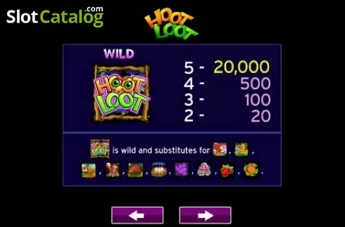 Οθόνη5. Hoot Loot Κουλοχέρης 