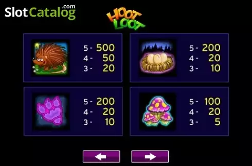 Οθόνη7. Hoot Loot Κουλοχέρης 