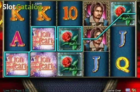 Οθόνη4. Lion Heart Κουλοχέρης