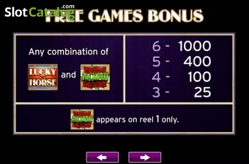 Οθόνη5. Lucky Horse (High 5 Games) Κουλοχέρης