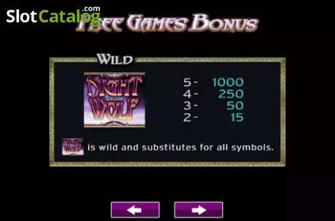 Οθόνη4. Night of the Wolf Κουλοχέρης