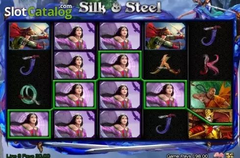 Οθόνη3. Silk And Steel Κουλοχέρης
