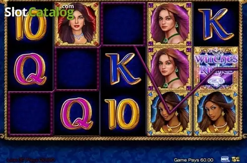 Οθόνη3. Witches Riches Κουλοχέρης