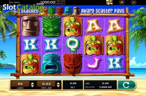 Οθόνη2. Tiki Idol Κουλοχέρης