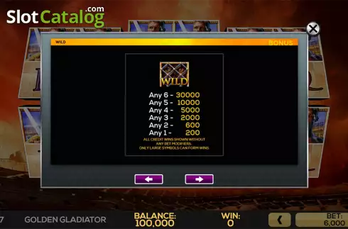 Οθόνη9. Golden Gladiator Κουλοχέρης