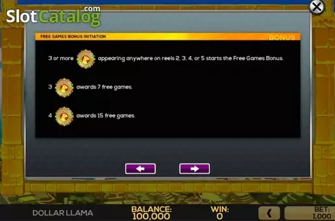 Οθόνη7. Dollar Llama Κουλοχέρης