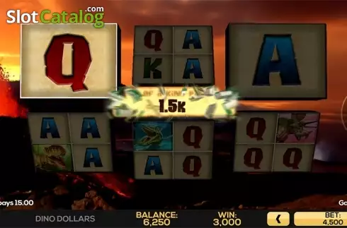 Οθόνη5. Dino Dollars Κουλοχέρης