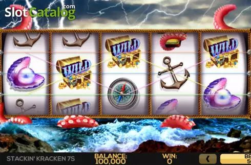 Οθόνη2. Stackin' Kraken 7s Κουλοχέρης