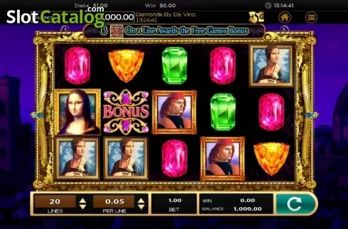 Οθόνη2. Da Vinci (High 5 Games) Κουλοχέρης