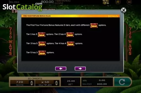 Οθόνη9. Triple Monkey (High 5 Games) Κουλοχέρης 